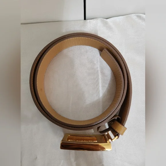 Authentic Vintage Prada Camel/Tan Color  Ladies Belt - Picture 6 of 9